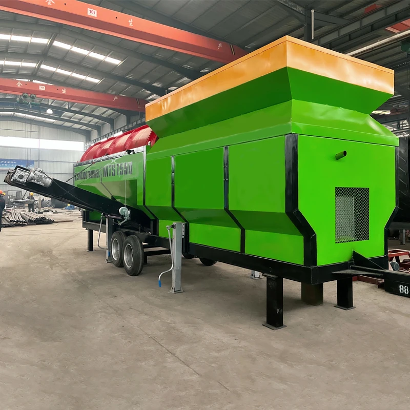 China factory direct sales screening compost multifunctional drum screen