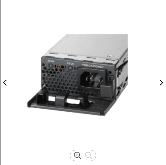 2022 Original PWR-C1-350WAC-P PWR-C1-350WAC-P/2 For Catalyst 9300 Switch 350W AC Platinum certified power supply module PSU