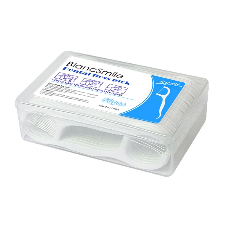 Bulk Biodegradable Personalized Eco Friendly Flosser Vegan Silk Tooth Nylon Dental Floss Pick For Kids