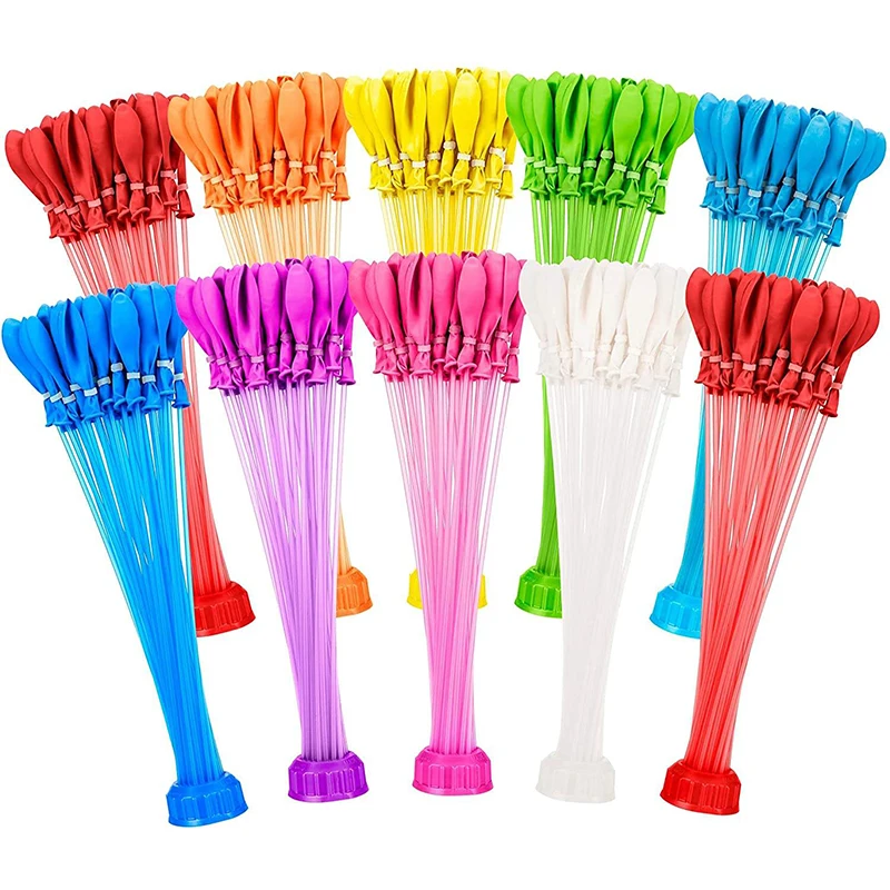 Rubber 111 quick fill self sealing boobs water balloons self tie magic water balloon maker summer party bomb water balloons