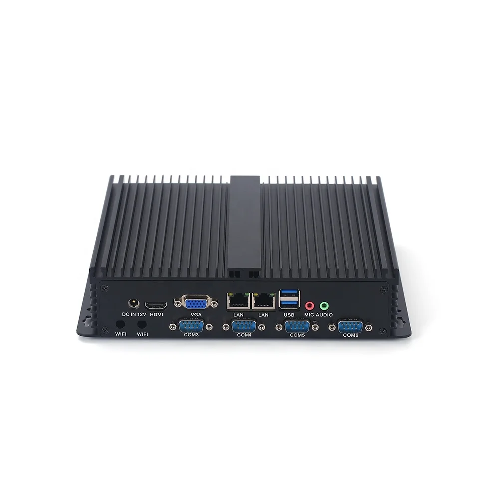 Mini PC Fanless RS232 RS485 CoRE I5 4+128GB Industrial MiniPC Desktop Computadoras Computer