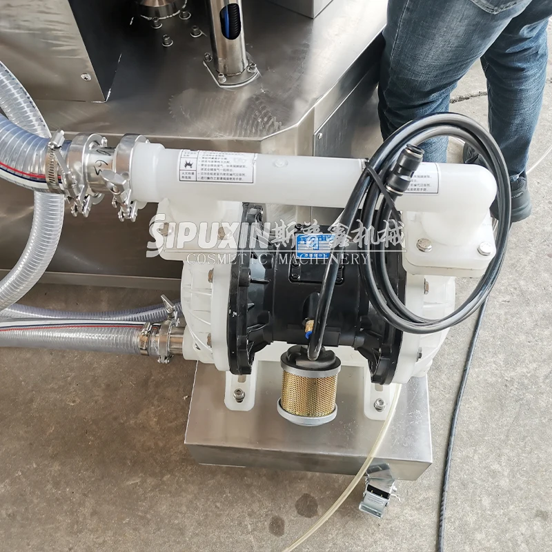 SPX New Automatic Rotary Type Lotion Cream Cosmetic Filling Machine