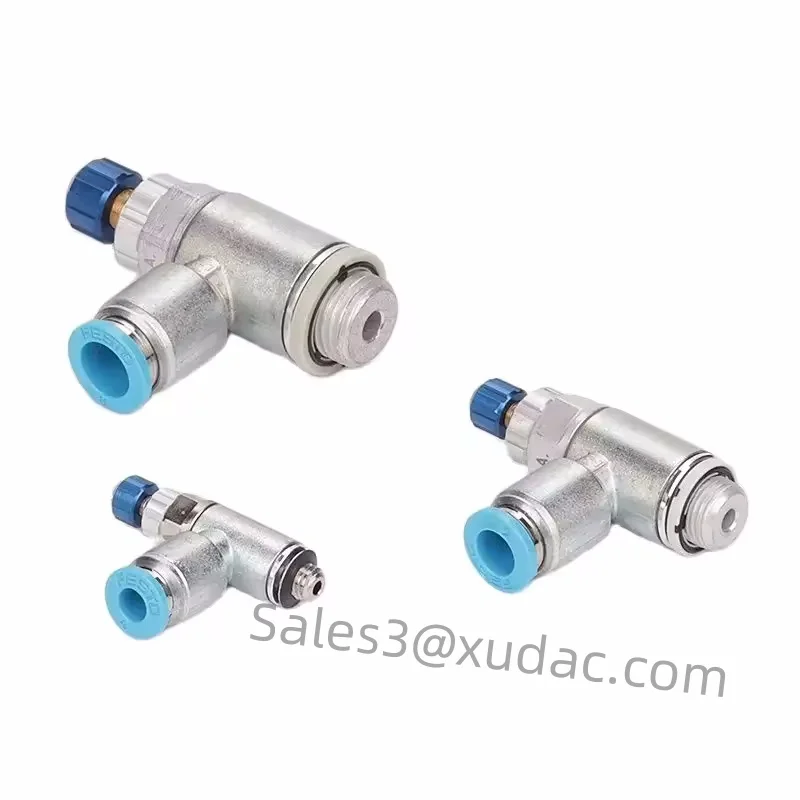 100% New and Original Air connector GRLA-3/8-QS-8-RS-D in stock