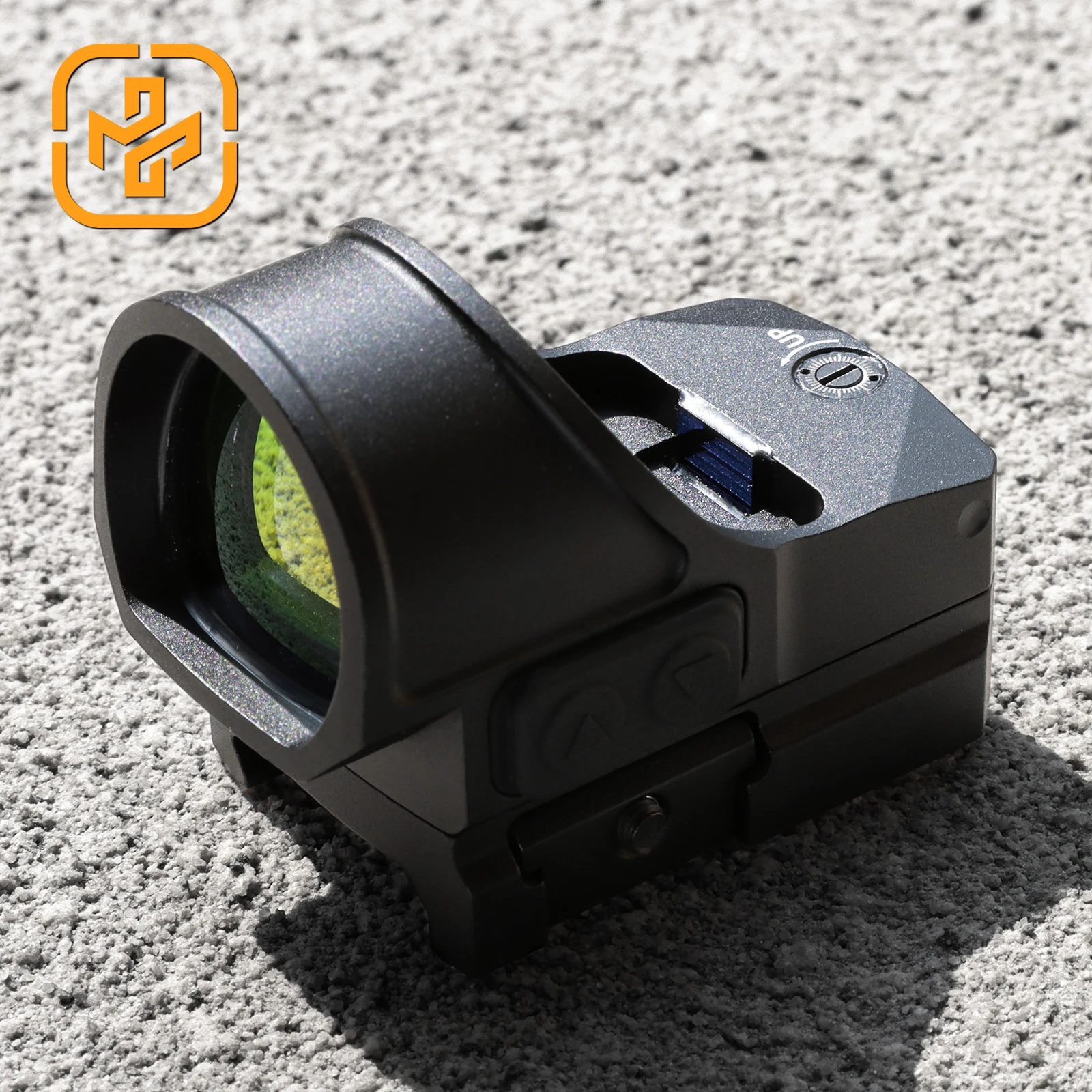 FOCUHUNTER Optics 1x26mm Multi-Reticle Precision Red Dot Sight Motion Sensor Red Illumination Mini Dot Sight IPX7 Waterproof