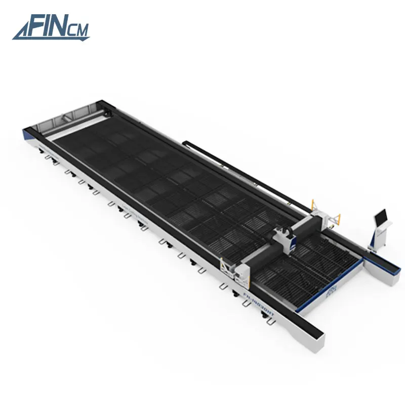 China Shandong Factory MS Plate CS Single Table 12KW 60KW High Accuracy Heavy Cortadora Metal Fiber Laser Cutting Machine Price