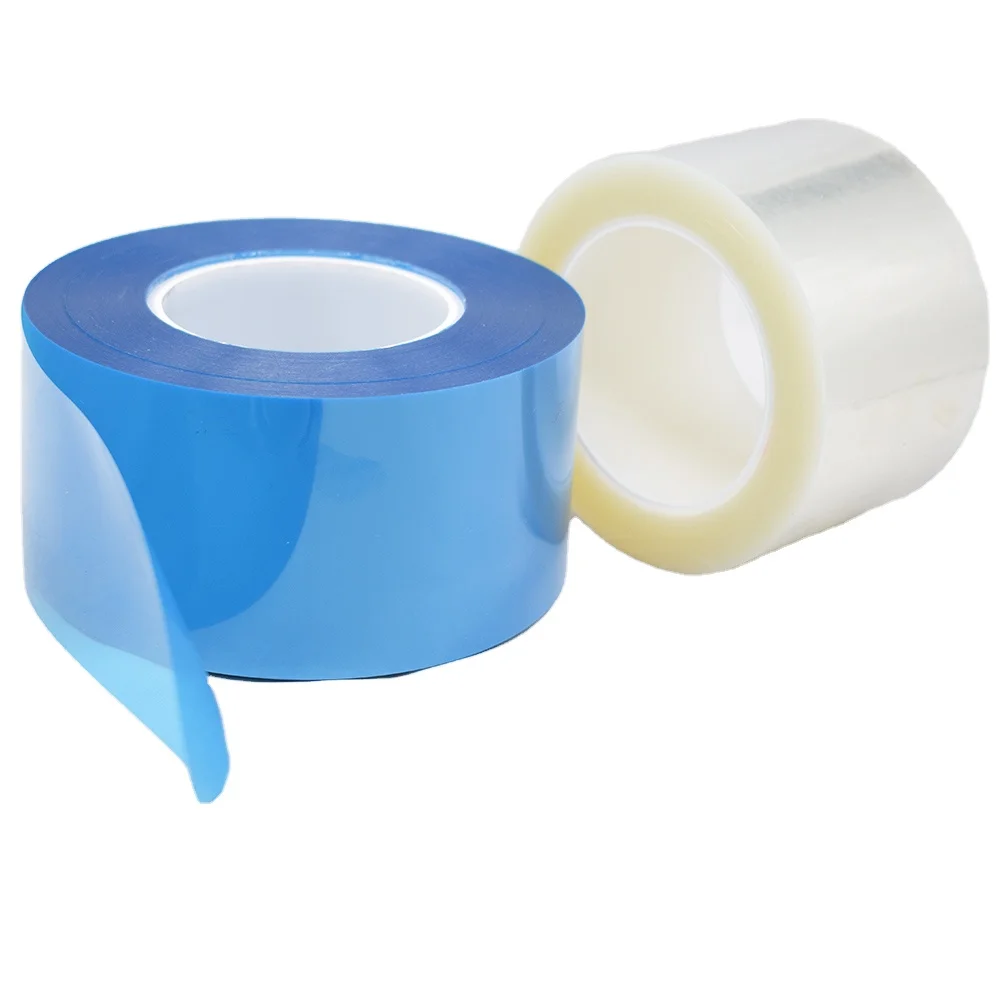 Metallized Film Protective Film Covering LDW Transparent Full Transparency PE PET PE High Quality White and Blue Decorative Film