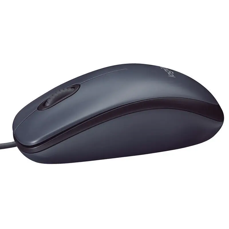 Мышь Logitech M90 Проводная черная для настольного компьютера и ноутбука проводная