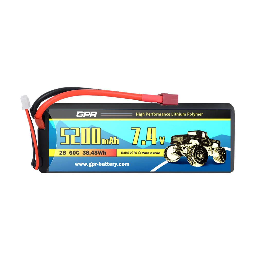 OEM 5200 мАч 2S 60C 7 4 V lipo батарея с Deans/T plug