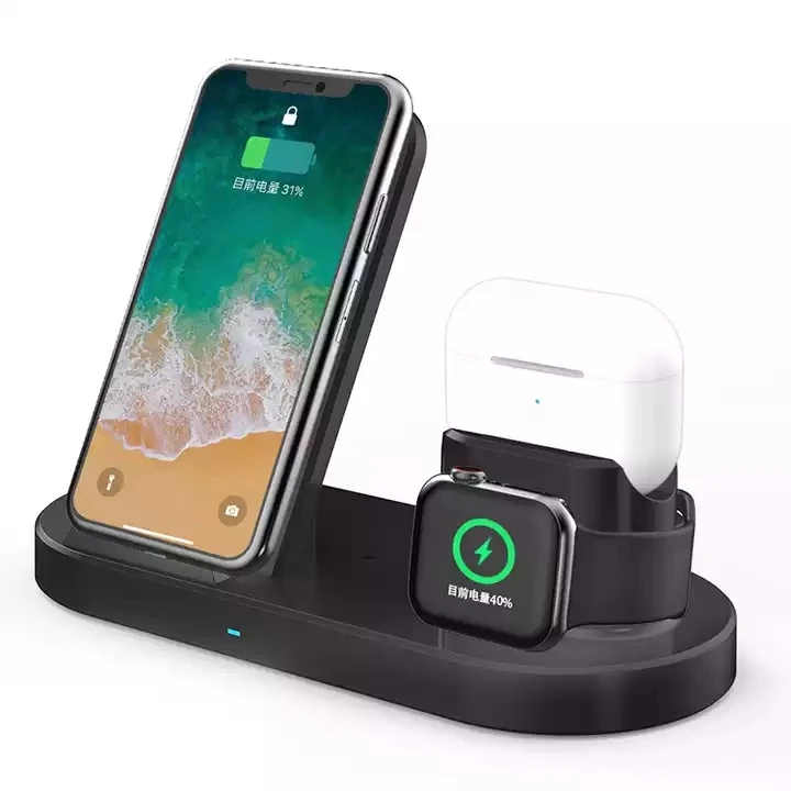 15W Fast Wireless Charger For Phone 13 12 11 XS XR Quick Charging Station For Watch Pro Qi Receive Wireless Charging for iWatch
