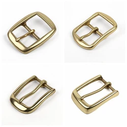 Whole Brass Buckle Loop for Man Double Sides Brass Buckle