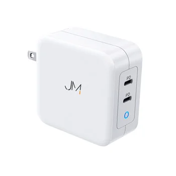 Оптовый Производитель 2 порта одновременный адаптер питания Наименьший Gan QC быстрое зарядное устройство для смартфона