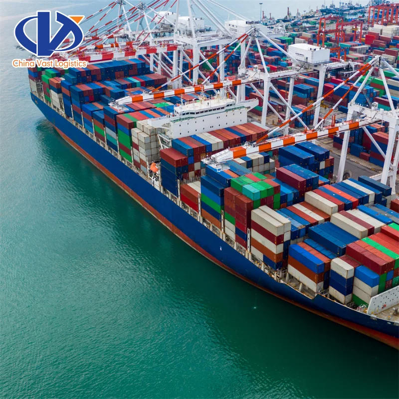 FCL International Freight Forwarding Service Sea shipping From China To Germany France UK Italy Europe logistics company