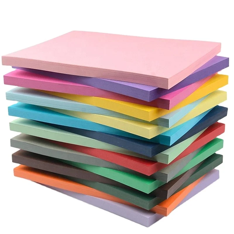 Wholesales Customization 70-120gsm Copy Paper  A4  Papers Mixed Colored Colored A3 A4 With High Qualtity Bnyd