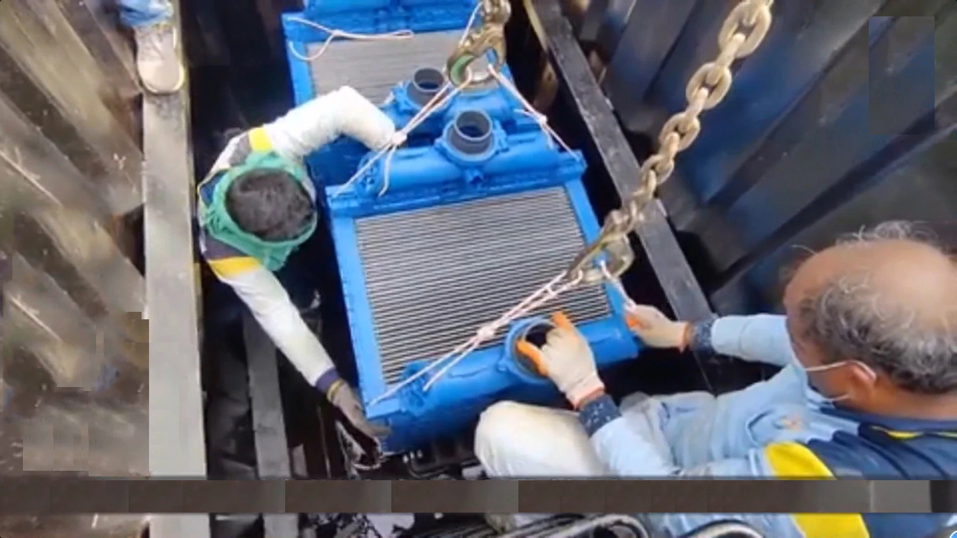 containerized sewage treatment plant recycling system for domestic and industrial waste water