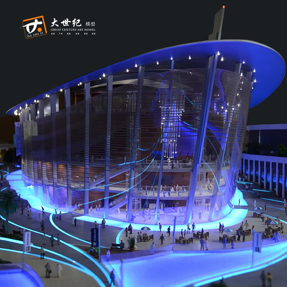 Architect model building 3d famous buildings maker