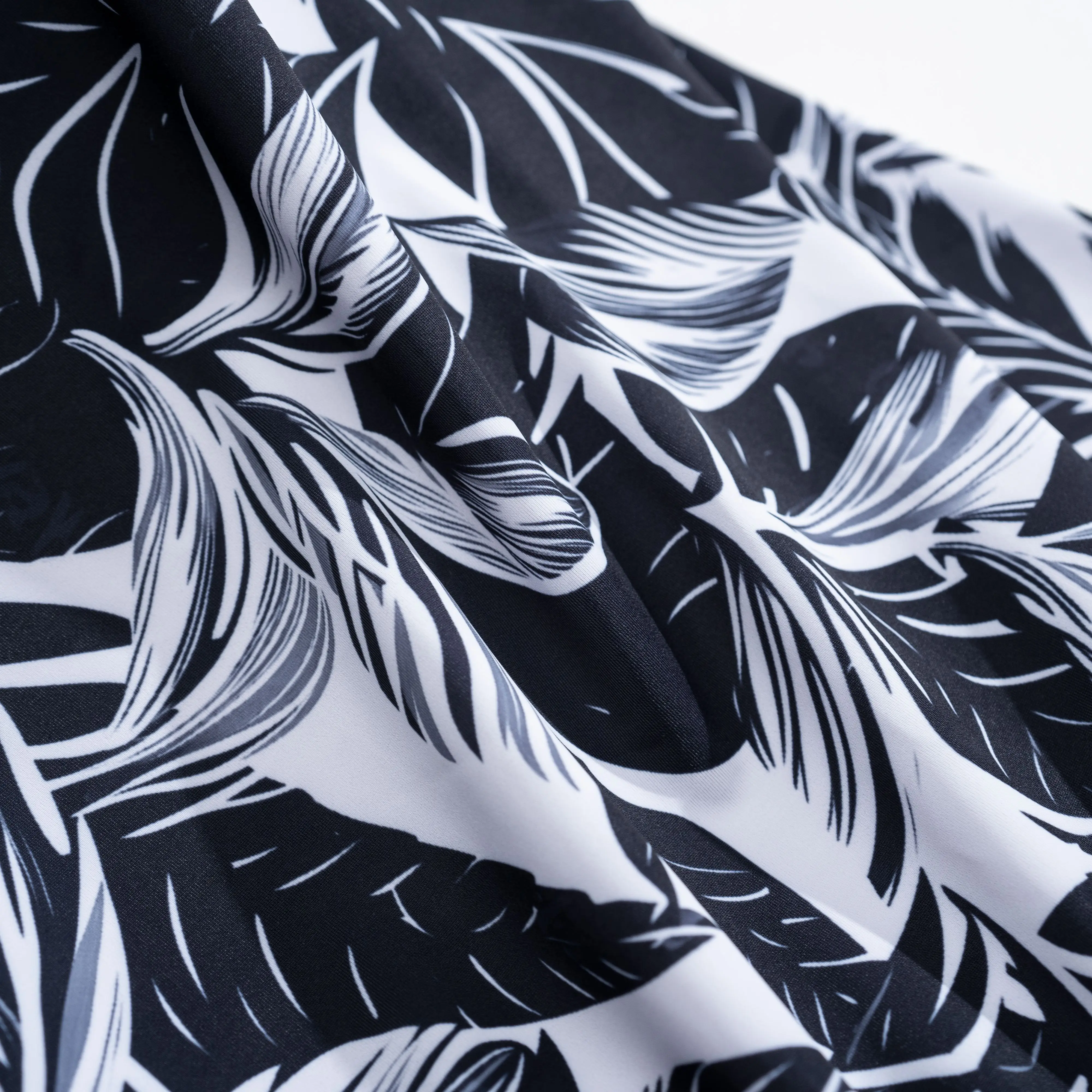 Wholesale Printing Digital Polyester Spandex Fabric 4-Way Stretch Fabric For Garment
