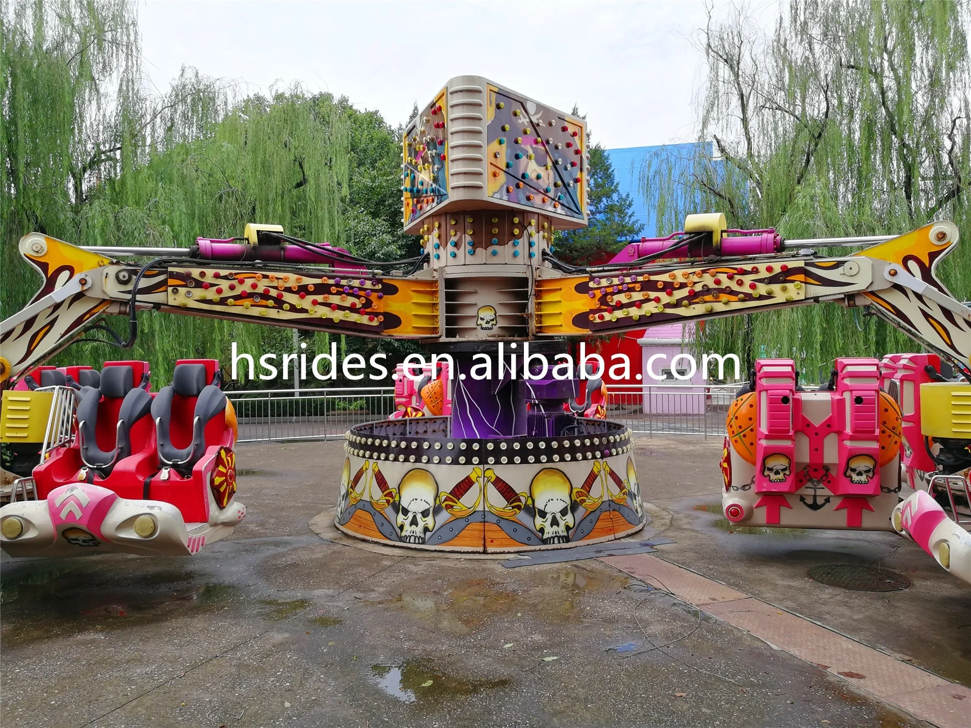amusement park rides engergy storm rides  attractions