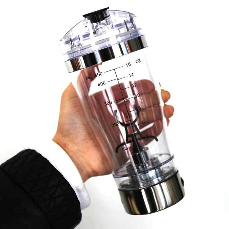 Most Popular Best-selling 450ML/600ML Electric Blender Protein Shaker Bottle Portable Automatic Vortex Mixer for Dropshipping