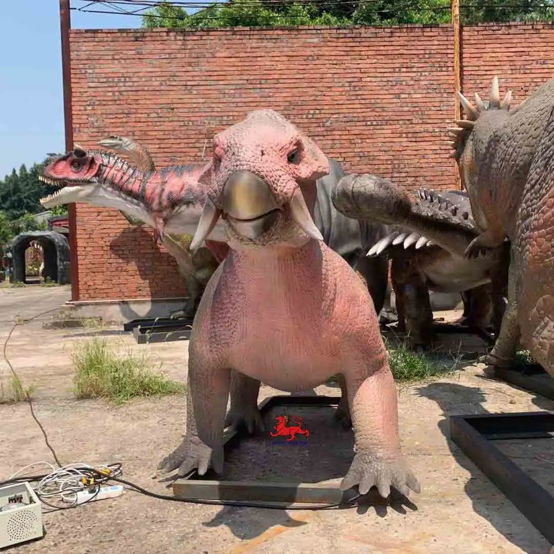 Amusement Park Hot Sale Dinosaur Animatronic 3D  Lystrosaurus dinosaur model