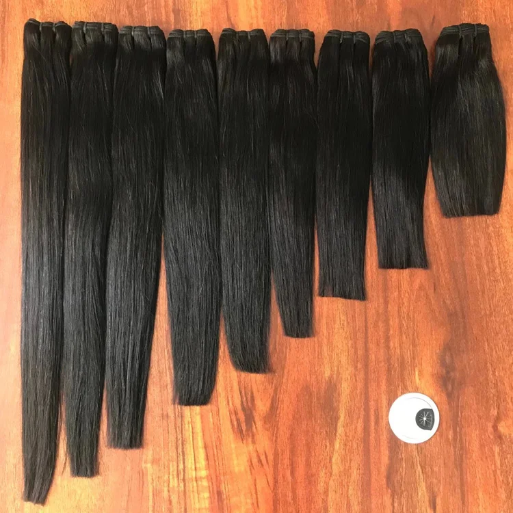 Free Sample Wholesale Indian Raw Virgin Cuticle Aligned Hair Bone Straight Super Double Drawn Human Hair