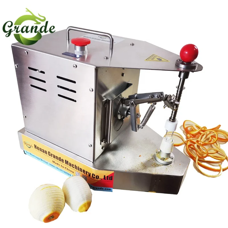Good Peeling Effect Small Lemon/Orange/Pear/Peach/Kiwifruit Skin Removing Fruit Peeling Machine for Sale IN USA/Canada, ETC