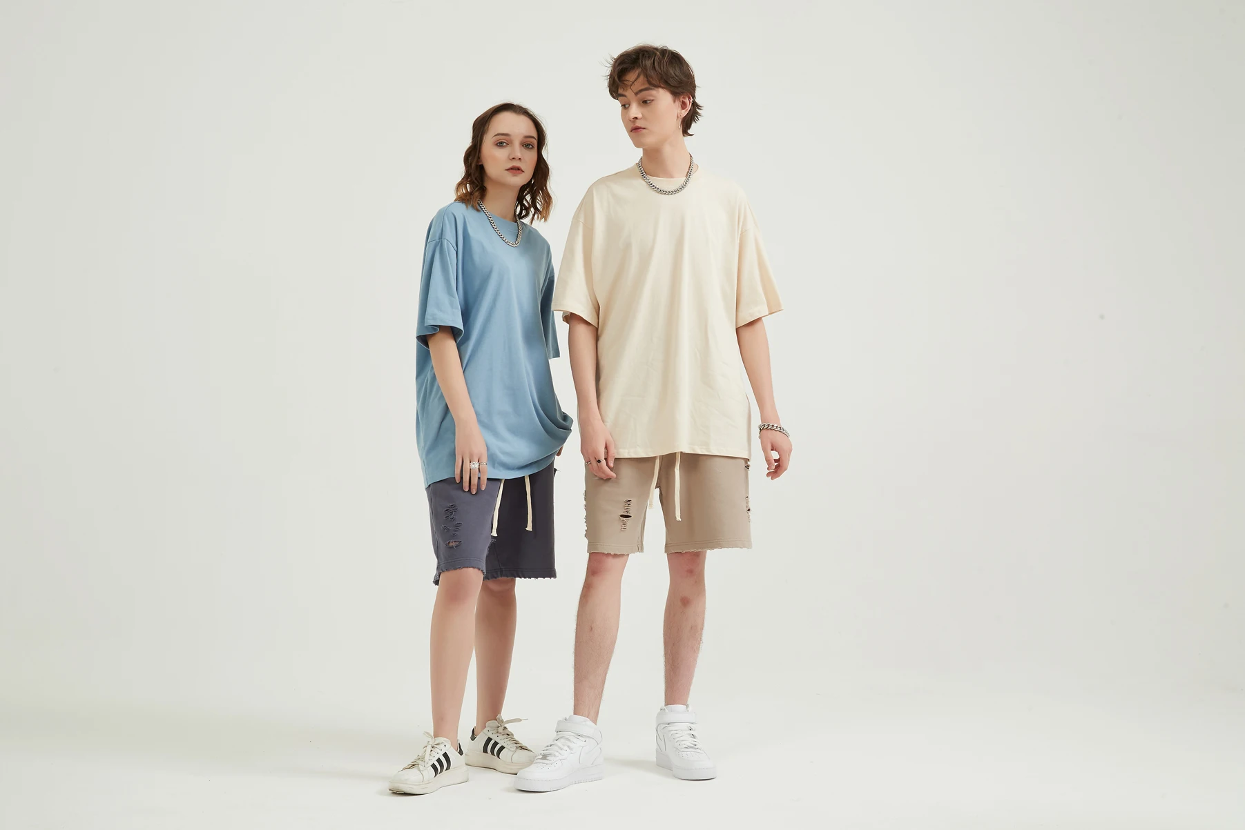 210gsm Sustainable Fabric Clothing Bamboo Cotton Plain Blank White Tshirts Manufacturers Custom OEM Tshirt Mens For Printing