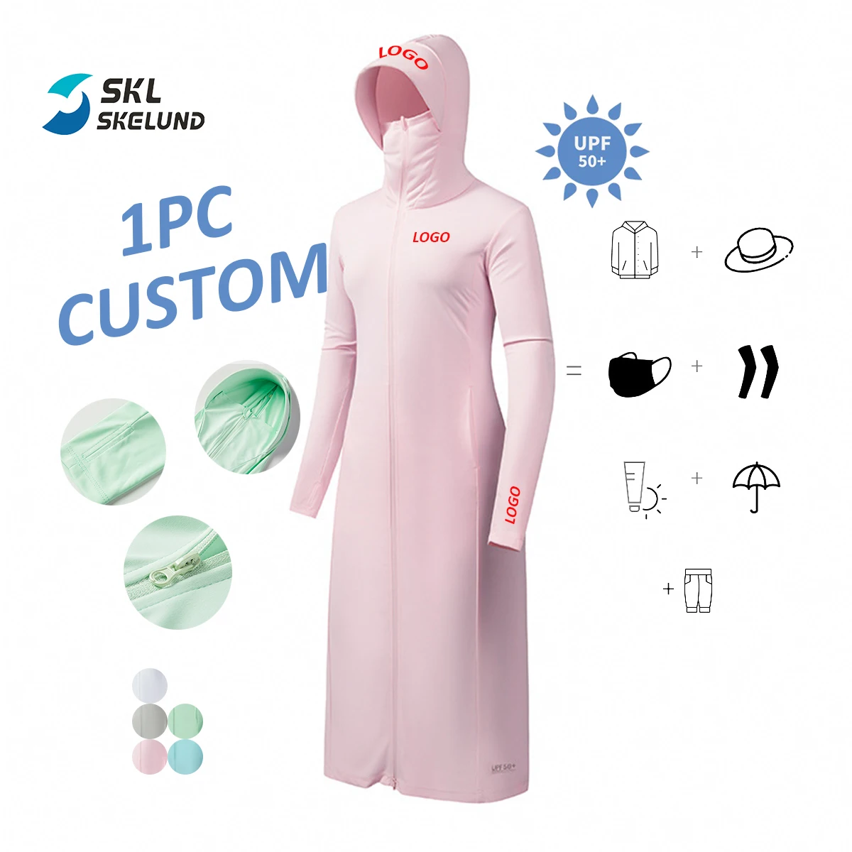 Unisex Sun Protection Clothing Anti UV Proof Women Breathable UPF 50+ Sun Protection Clothing Outdoor Sun Protection Clothing