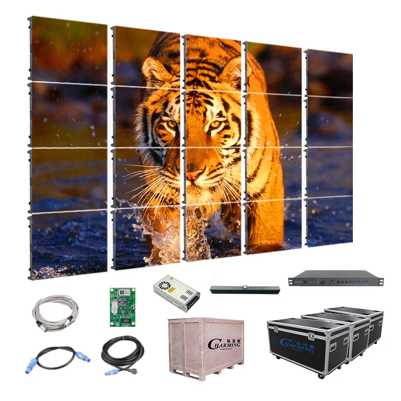 LED Video Wall High Definition P1.25/P1.53/P1.66/P1.86/P2 Conference Hall Fine Pixel Pitch For Advertising