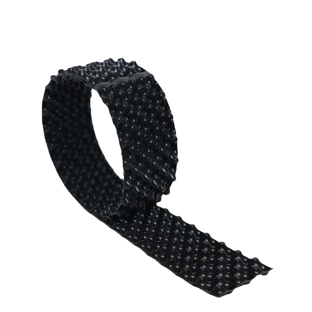 new composed fabric geotextile highway subway plastic channel drain green roof dimple  250KN strip sheet