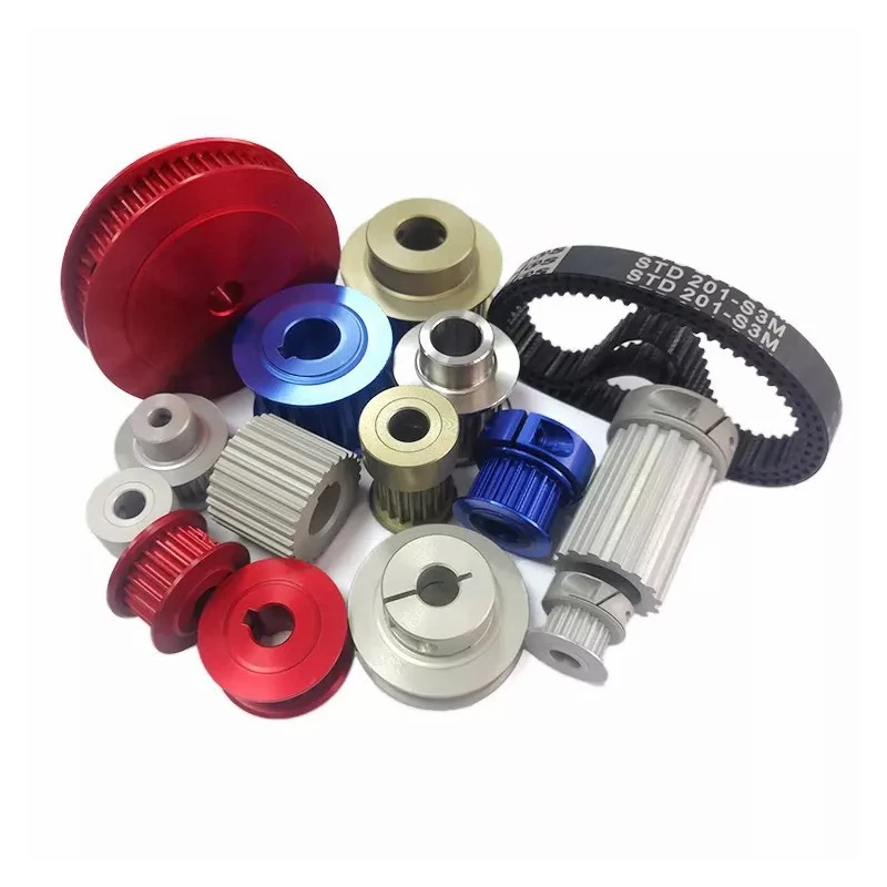 weite High Precision Cnc Machining Synchronous Pulley MXL 3M 5M S3M Timing Belt Pulleys