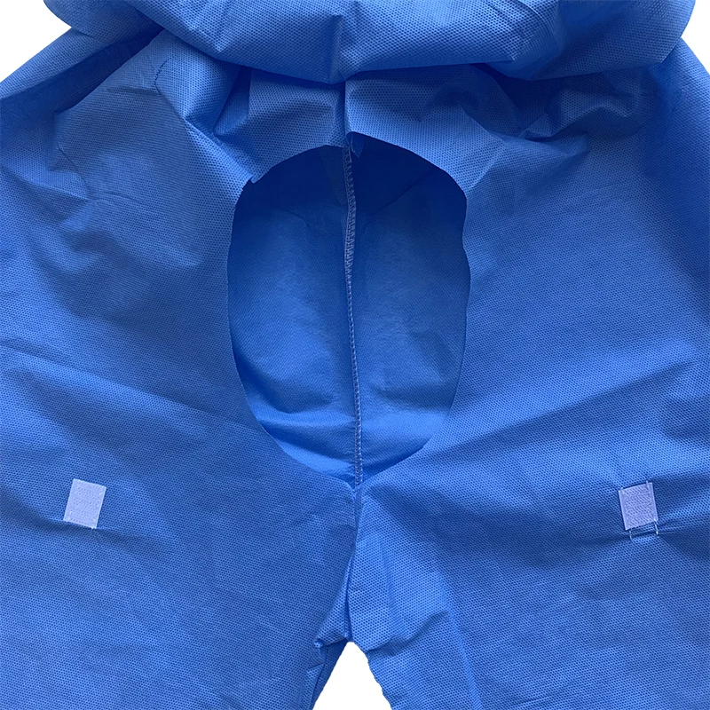 Hospital medical nonwoven Endoscopy Shorts disposable Colonoscopy pants SMS exam shorts with hole in the back