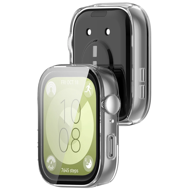 For Huawei Watch Fit 3 All-around Anti-scratch Frame Screen Protective Shell For Huawei Watch Fit 3 Bumper Cover