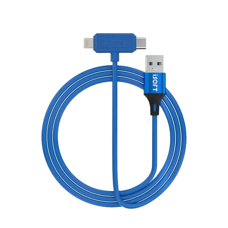 iSoft IS-006 Dual Interface Data Recovery Repair Cable for IP Pad Full Series Automatic Flashing and Data Transmission Line