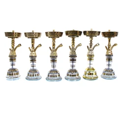 Современный дизайн с алюминиевым покрытием Египетский кальян Khalil Mamoon