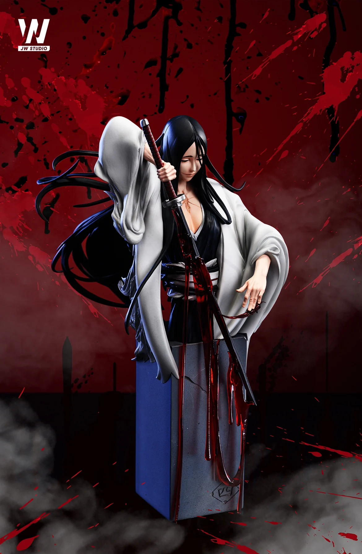 Japan Anime GK JW. Unohana Retsu action figure for collection