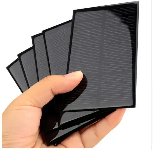 3V Durable Indestructible Mini Solar Panel 5W Mini Epoxy Solar Panel Customized Poly ETFE Solar Panels Frameless Epoxy board