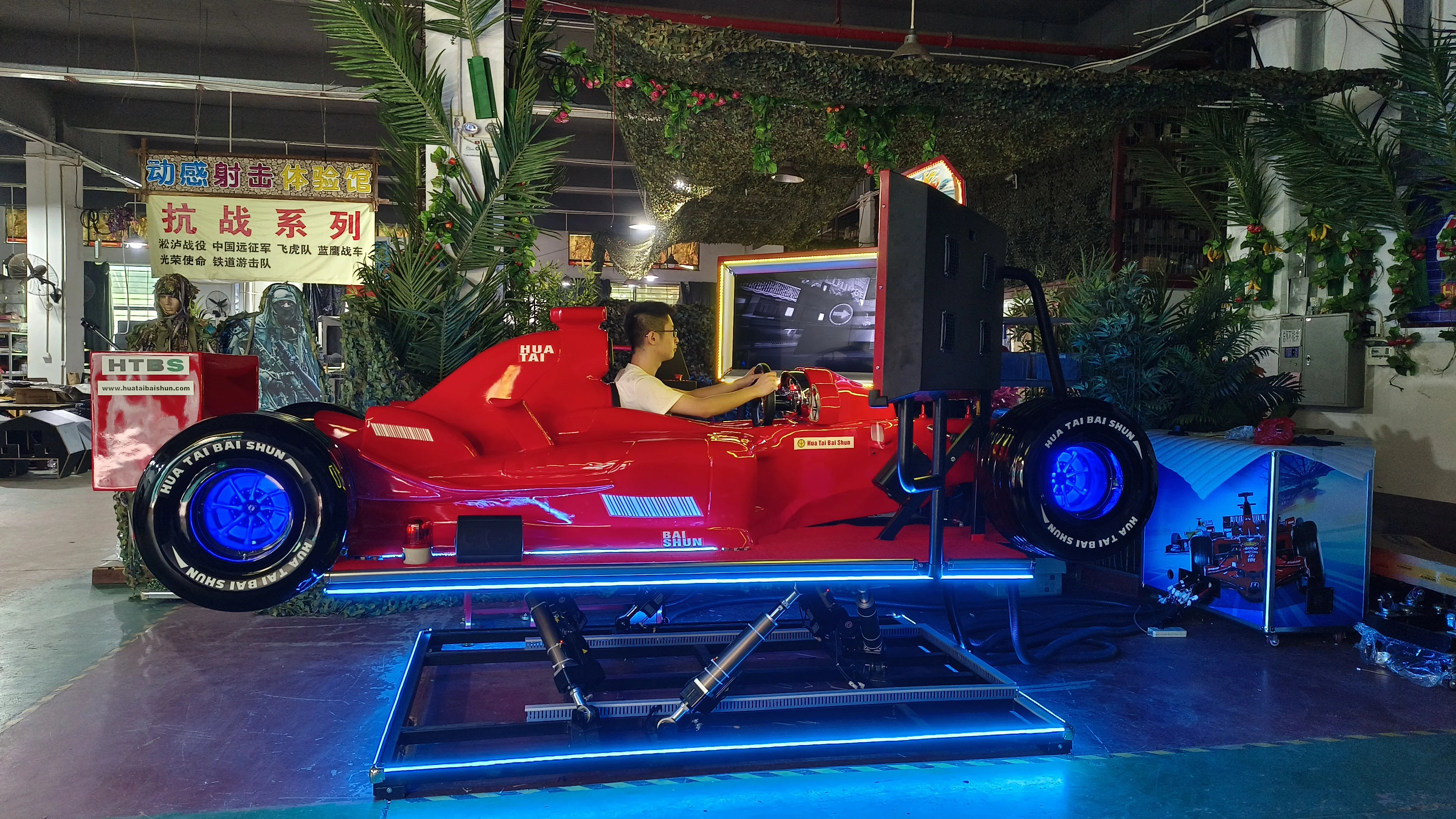 Guangzhou Arcade machine Driving Video Racing Simulator Electric Off road Multicolor Attractive Price Racing Car Simulator