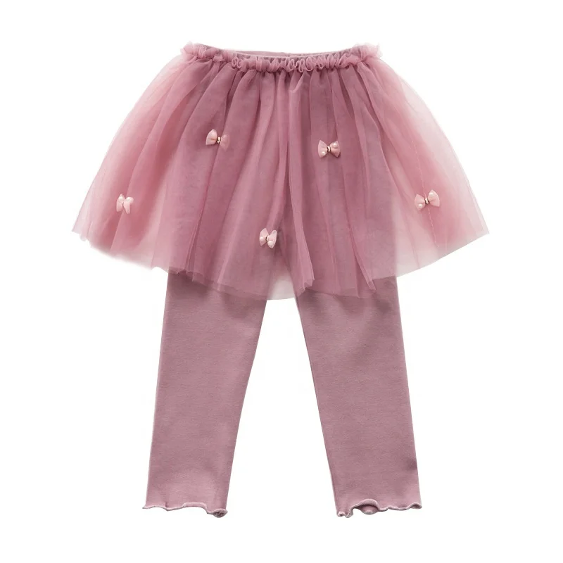 Newest Design Fashion Latest Design Kids Skirt Baby Dress Cotton Leggings For Children Girls