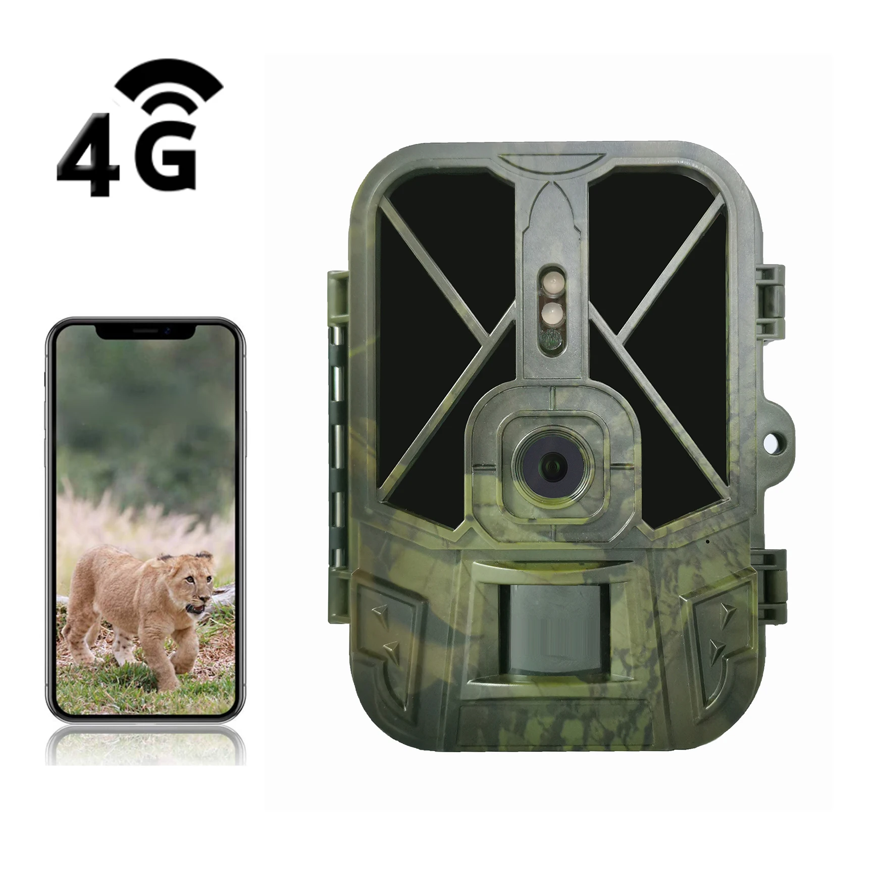 Live Video App Sim 4G Lte Cameras De Chasse Hunting Cameras 4K 32Mp Trail Camera Hc-940 Pro
