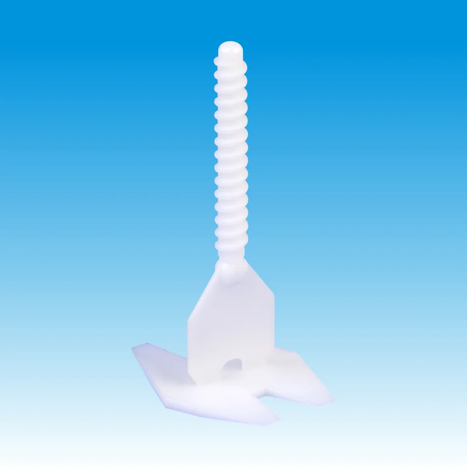 Spin Doctor Tile Leveling System 2mm White Threaded Posts Wall & Floor Installation