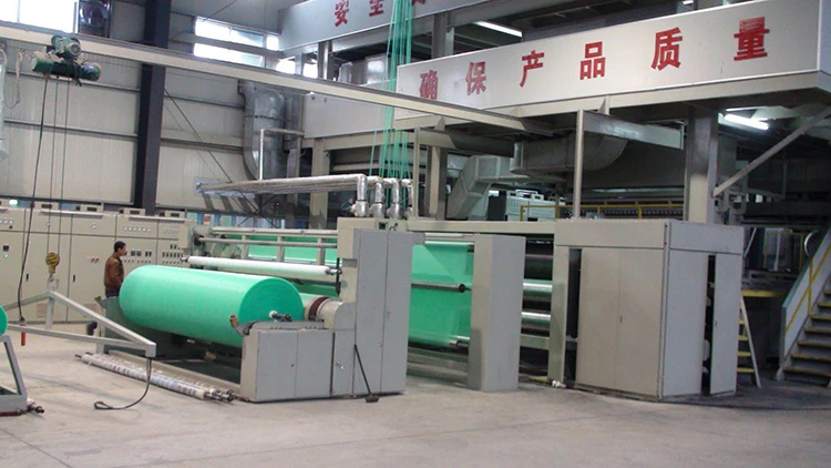 Автоматическая nonwoven аэродинамическим способом из расплава Нетканые ткани Спанбонд производственная линия