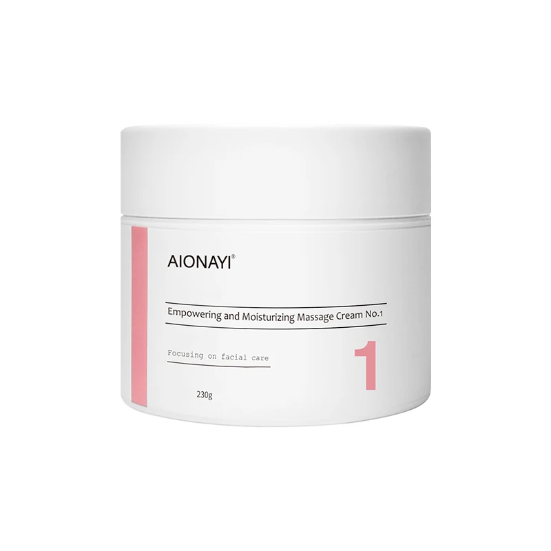 Private Label  spa Facial Empowerment Skin Moisturizing Massage Cream beauty cosmetics best face and body massage cream 230g OEM