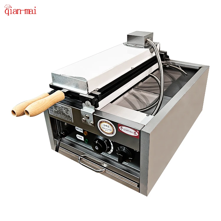 Professional Snack Machines Supplier Popular Fluffy Waffle Maker Machine 6 In 1 Korean Egg Bread Maker Machine