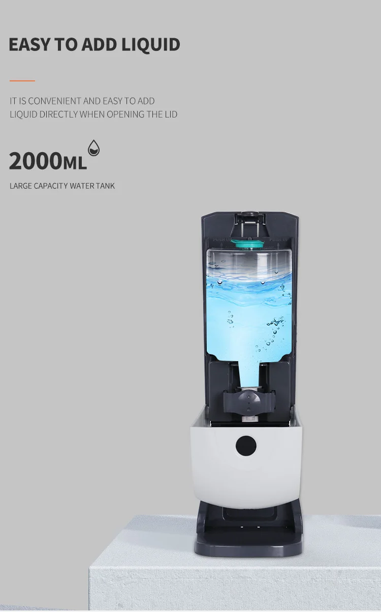 CDWK seifenspender hot sale 1000ml plastic table-top automatic soap dispenser luxurious