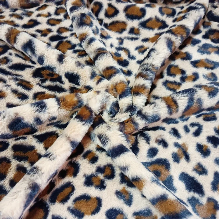 Wholesale Hot Sale Minky Baby Blankets Fabric Super Soft Single Printed Minky Fabric Customized Designs