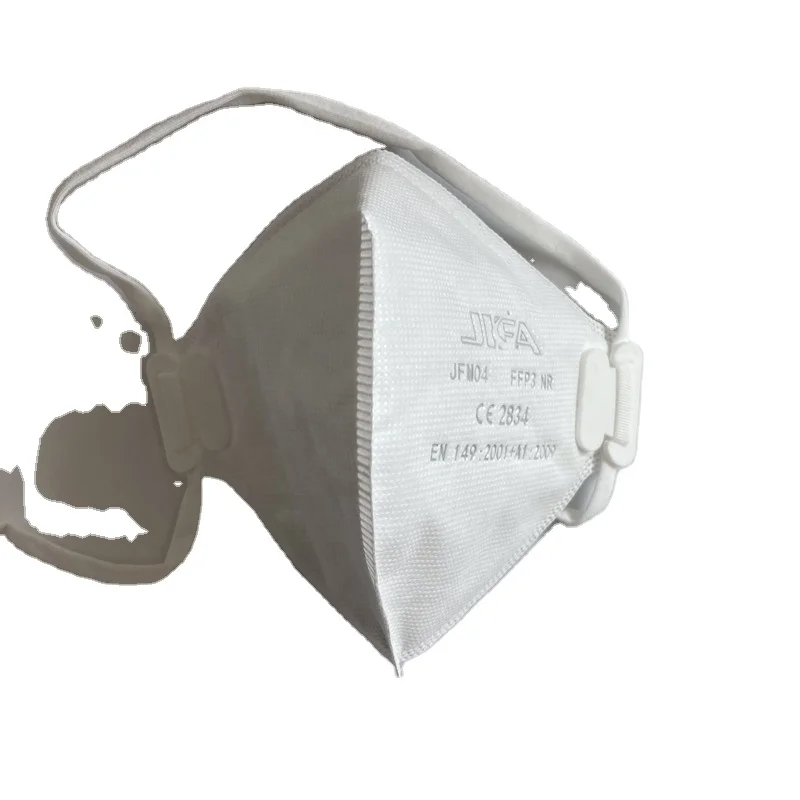 
JM04 Respirator Elastic Nose Operation Manufacturer Custom Disposable EN 149 FFP3 Disposable Face Mask 