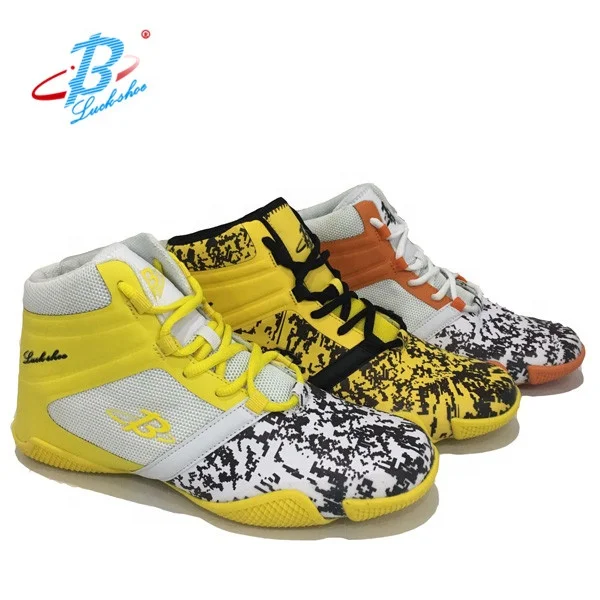 new design professional custom wrestling  shoes men training gym shoes MMA fighting boots