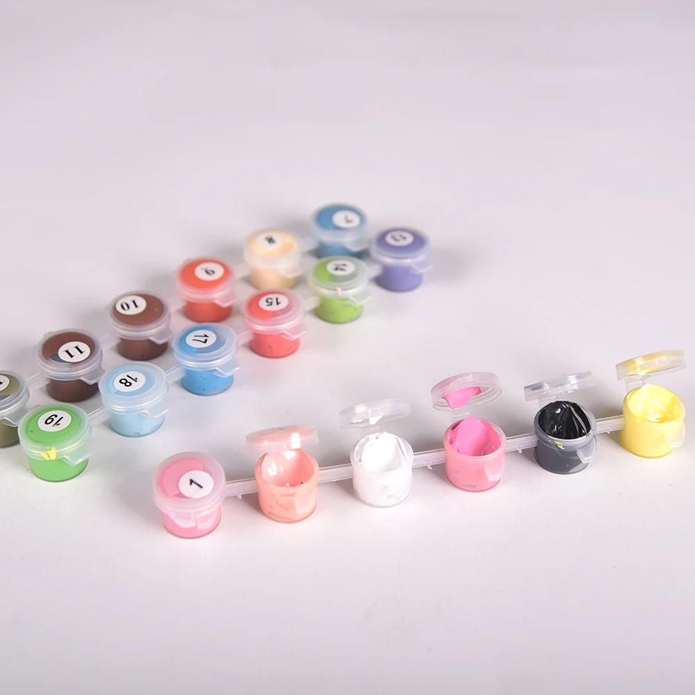 12x16 16x20 Personal Picture Custom Autumn Natural Scenery Handpainted Diy Oil Painting  by Number