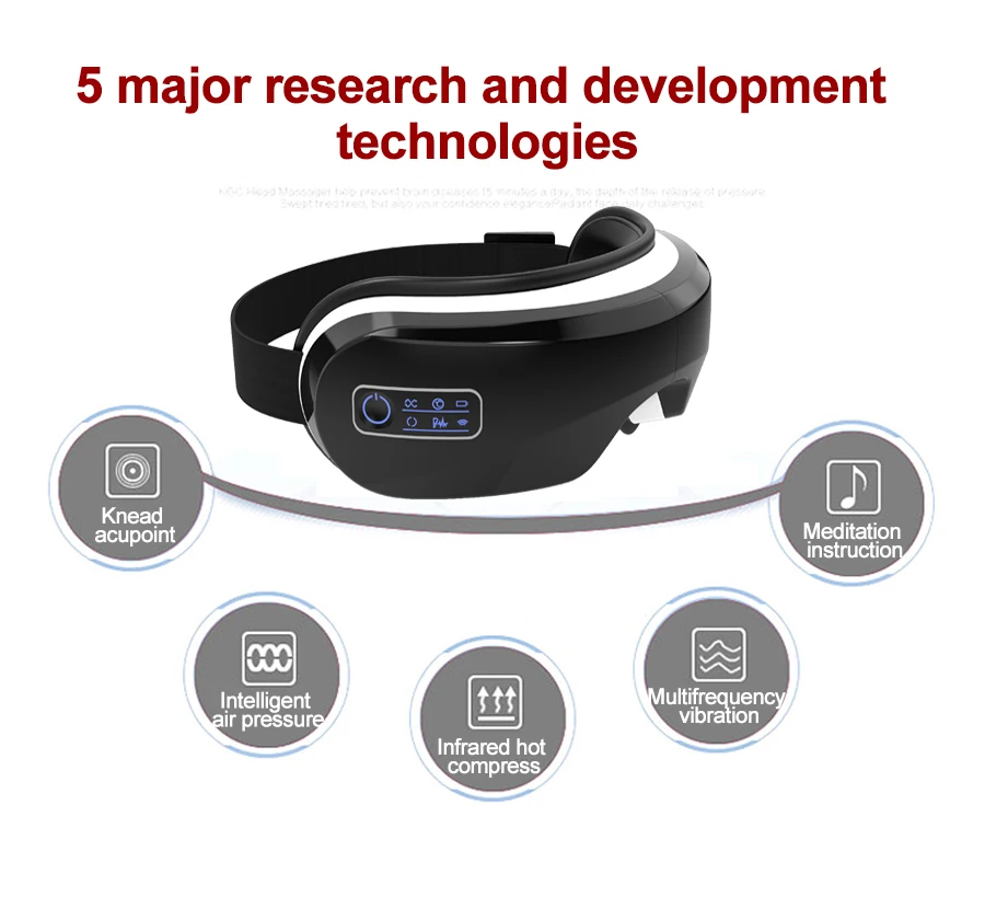 
Betters Best-Selling 618 Multifrequency Vibration Smart Electric Massager for Eyes Care 