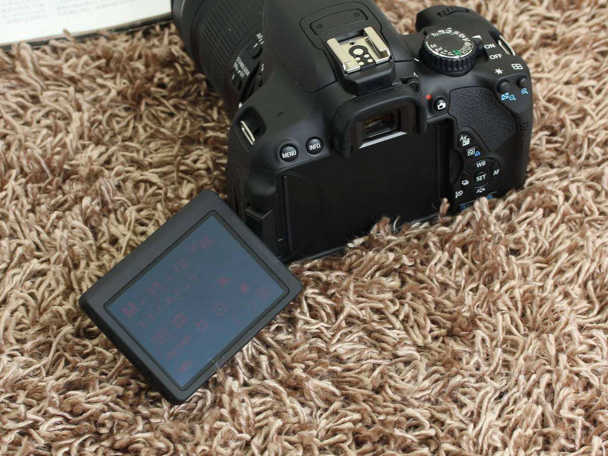 Использованная 650d Dslr камера видеокамера начального уровня SLR
